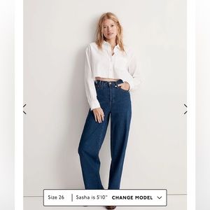 Madewell - The Perfect Vintage Wide-Leg Jean - Fairdale wash (sold out)